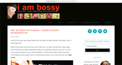 Desktop Screenshot of iambossy.com